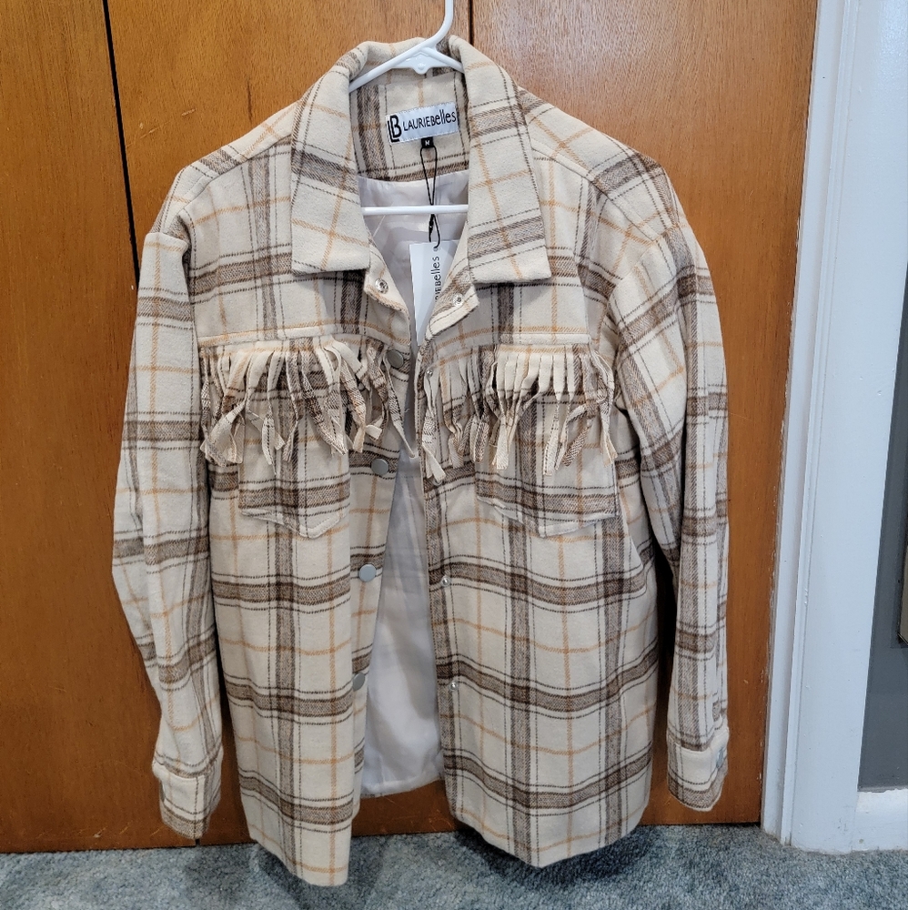 Plaid shacket